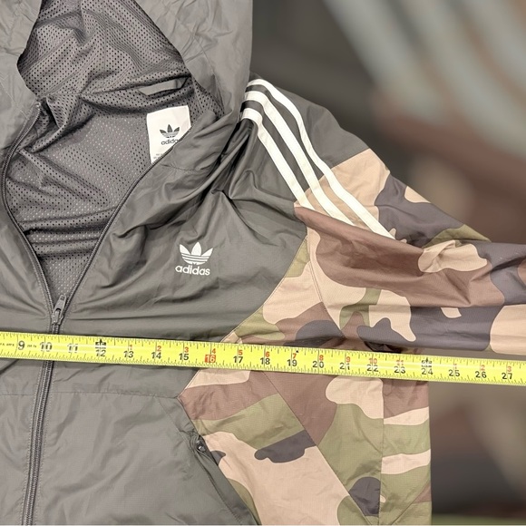 adidas Originals Vintage Y2K Jacket Green Men’s Retro Edition Size XL - Picture 5 of 5